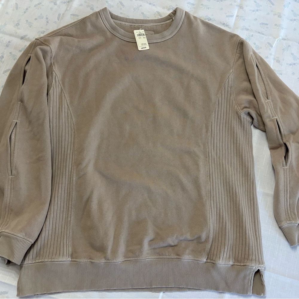 Aerie Keyhole Sleeve Sweatshirt